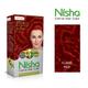 Nisha Creme Hair Color - Flame Red 60 gm - Crème