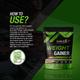 MuscleXP Weight Gainer Powder - Double Chocolate Flavour 1 kg + Shaker 1's - Weight Gain