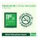 Nixit Nicotine 2 mg Sugar Free Gum - Frost Mint Flavour 28's - Nicotine Gums/Lozenges