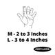 Chevalier Finger Cot Splint Support (L) - Abdomen/Neck/Arm/Elbow Supports
