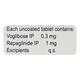 VOGLINORM R 1 Tablet 10's - Diabetes-Ant