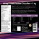 INLIFE 100% Isolate Whey Protein Powder Chocolate 1 kg - Whey Proteins