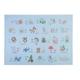 Quick Dry Baby Bed Protector - Sublimation Print (S) - Baby Bedding