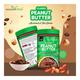 NourishVitals Classic Peanut Butter (Almonds Chunks & Dark Chocolate) 750 gm - Nutritional Bars