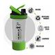MuscleXP Power XP Gym Shaker - Transparent & Green 700 ml - Workout Essentials