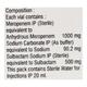 Merotec XP Injection 1's - Bacterial Infections-OBL