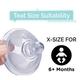 R for Rabbit Steel Extra Nipple Feeding Bottle (240 ml) - White - Feeding & Nursing