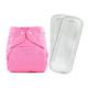 Bumberry Reusable Diaper Cover (2-36 Months) with 2 Wet Free Inserts - Pink - Diapers & Wipes