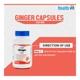 HealthVit Ginger 250 mg Capsule 60's - Herbal Dietary Supplement