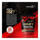 MuscleXP Raw Whey Protein Concentrate 80% Powder - Unflavored 1 kg + Shaker 1's - Whey Proteins