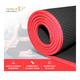 MuscleXP EVA Yoga Mat with Carrying Strap - Black 1's - Workout Essentials