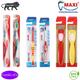 MAXI Oral Care Family Combo Pack - Soft (Oval Grip 2's + Goldie Junior 2's + Tongue Cleaner-No.1 2's) - Toothbrushes