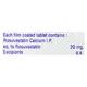 ROZEDOC 20mg Tablet 10's - High Cholesterol-Dys