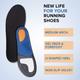 Dr Foot Running Insoles Pair (M) 1's - Manicure & Pedicure Kits