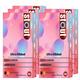Stout Ultra Ribbed Condoms - Bubblegum (Pack of 5 x 10's) 1's - Plain/Flavoured Condoms