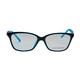 Vision Express 29443 Blue Wrap Eyeglasses (Including Anti-Reflective Coating Lens) 1's - Wearables Eye Glasses
