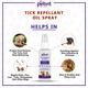 Petvit Tick Repellent Oil Spray- For All Breeds Dogs & Cats 100 ml - Pet Grooming