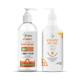 CGG Cosmetics 2% Vitamin C Serum In Body Lotion 200 ml + CGG Cosmetics Ultra Protect Body Lotion SPF 50 Broad Spectrum PA+++ Protection 200ml (Combo Pack) 400 ml - Lotions & Creams