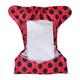 Bumberry Reusable Diaper Cover with 1 Natural Bamboo Cotton Insert - Lady Bug - Diapers & Wipes