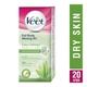 Veet Full Body Waxing Kit - Easy Gel Wax Strips 20's - Shaving & Hair Removal