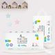 R for Rabbit Feather Baby Diaper Pant (M) (Pack of 1 x 26's + Pack of 1 x 48's) - Diapers & Wipes