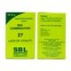 SBL Bio-Combination 27 Tablet 25 gm - Bio-Combination