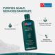 Dr Batra's Dandruff Cleansing Shampoo 500 ml + Hair oil 100 ml + Hair Vitalizing Serum 125 ml - Hair Treatment