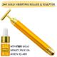 Natural Vibes 24k Gold Vibrating Roller & Sculptor with Free Gold Beauty Face Oil - Massagers