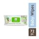 Bebe Nature Natural Biodegredable Wet Baby Wipes 72's - Diapers & Wipes