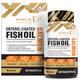 MuscleXP Salmon Enteric Coated Fish Oil Softgel 60's - Omega Fish Oil Fatty Acids
