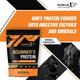 MuscleXP Beginner's Whey Protein Powder - Double Chocolate 1 kg - Workout Essentials
