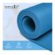 MuscleXP (10 mm) Thick NBR Material Yoga Mat - (Blue) 1's - Workout Essentials
