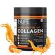 INLIFE Hydrolyzed Collagen Peptides Powder - Orange Flavour 200 gm - Hair & Skin