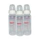 Pigeon Peristaltic Nursing Bottle Rpp Nipple Combo (M) (Pack of 3) - White 240 ml - Feeding & Nursing