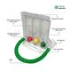 Sahyog Wellness Respiratory Three Balls Breathing Lung Exerciser - Two Tubes - Respiratory Care Devices