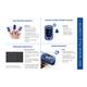 Newnik Pulse Oximeter With Audio Visual Alarm (PX701) - Royal Blue - Health Monitors And Equipment