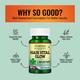 Morpheme Remedies Hair Vital Glow 60 Veg Caps - For Hair Health 60's - Hair & Skin