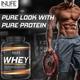 INLIFE Whey Protein Powder - Vanilla Flavour 2 kg - Whey Proteins