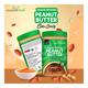 NourishVitals Vegan Protein Peanut Butter (Extra Crunchy) - Unsweetened 750 gm - Nutritional Bars