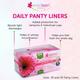 everteen Daily Panty Liners With Antibacterial Strip for Light Discharge & Leakage in Women - 1 Pack (30pcs) 1's - Panty Liners