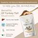 Rooted Active Naturals Turkey Tail Mushroom Extract Powder 60 gm - Pure Herbs