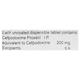 SAFODEX 200mg Dispersible tablet 10's - Bacterial Infections-Cep