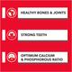 Drools Absolute Calcium Bone Jar, Dog Supplement 20's - Petfood