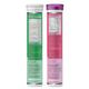 FixUpHealth Multivitamins and Multiminerals Effervescent Tablet - Orange Flavour 20s & FixUpHealth Glutathione Effervescent Tablet - Strawberry Flavour 15s 1's - Multi-Vitamins