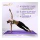 MuscleXP Designer Yoga Mat with Cover Bag - Purple 1's - Workout Essentials