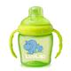 LuvLap Hippo Spout Cup - Green 225 ml - Feeding & Nursing