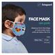 Livinguard Kids Street Face Mask (Rabbit Print) (XS) - Green (Pack of 1) - Face Mask