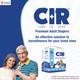 CIR Premium Adult Diapers - Tape (XL) 10's - Adult Diapers & Pads