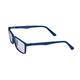 Vision Express 29330 Blue Rectangle Eyeglasses (Including Anti-Reflective Coating Lens) 1's - Wearables Eye Glasses