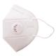 KN95 Face Mask With One Valve (Adult Free Size) - White (Pack of 1) - Face Mask